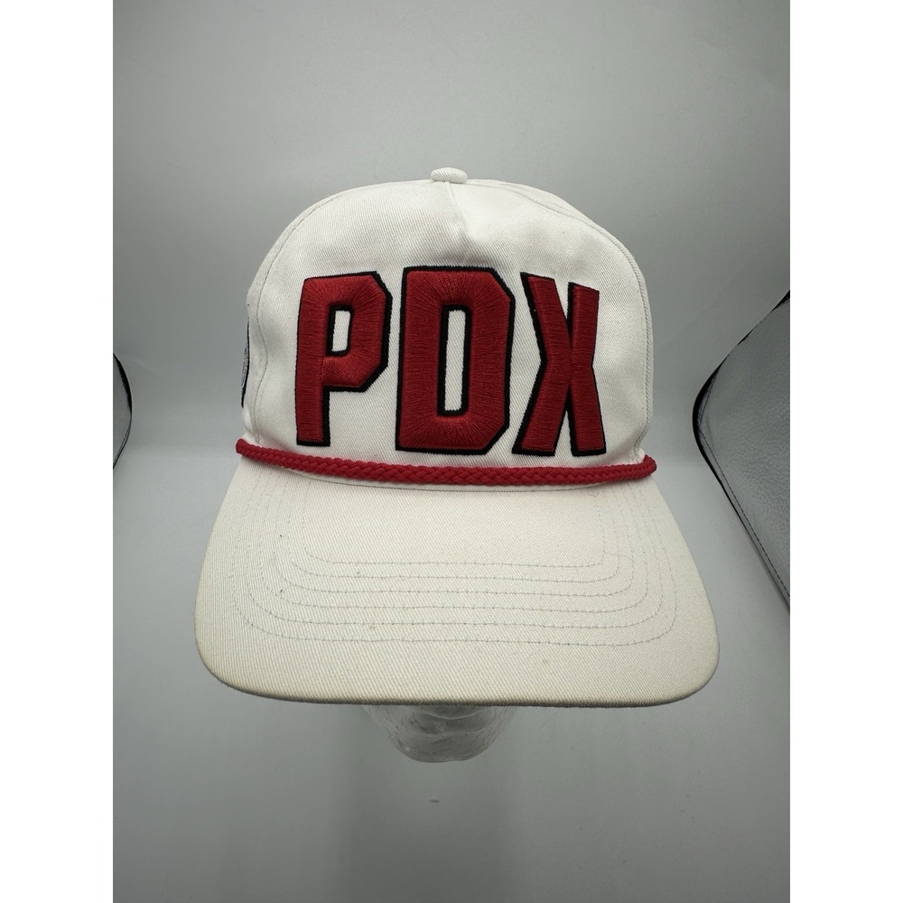 Portland Trail Blazers PDX‎ Hat 47 Brand Snapback Rope NBA Cap White